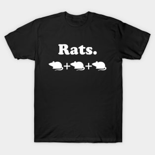 Rats - Wingspan Bird Board Game (White) T-Shirt